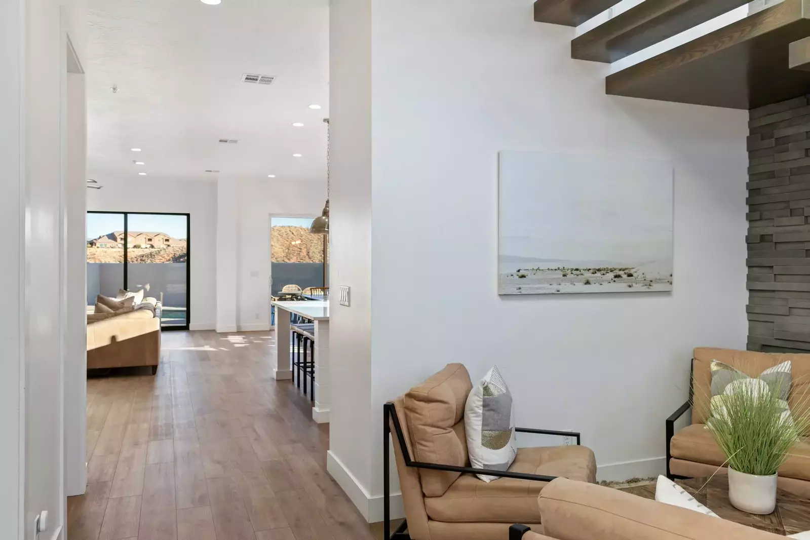 Lounge Area Near Front Entry
