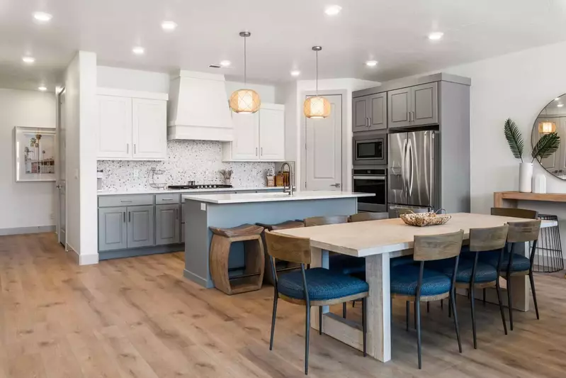 Fully Equipped Kitchen and Dining Area