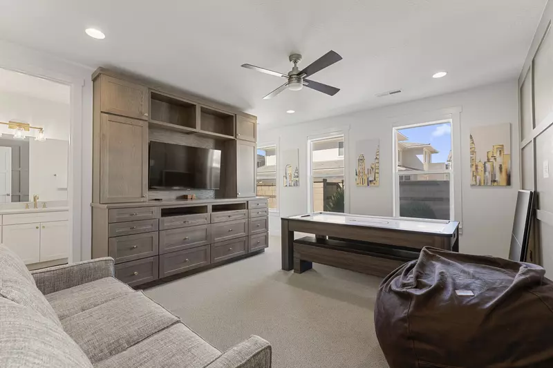 Game Room and Pullout Couch