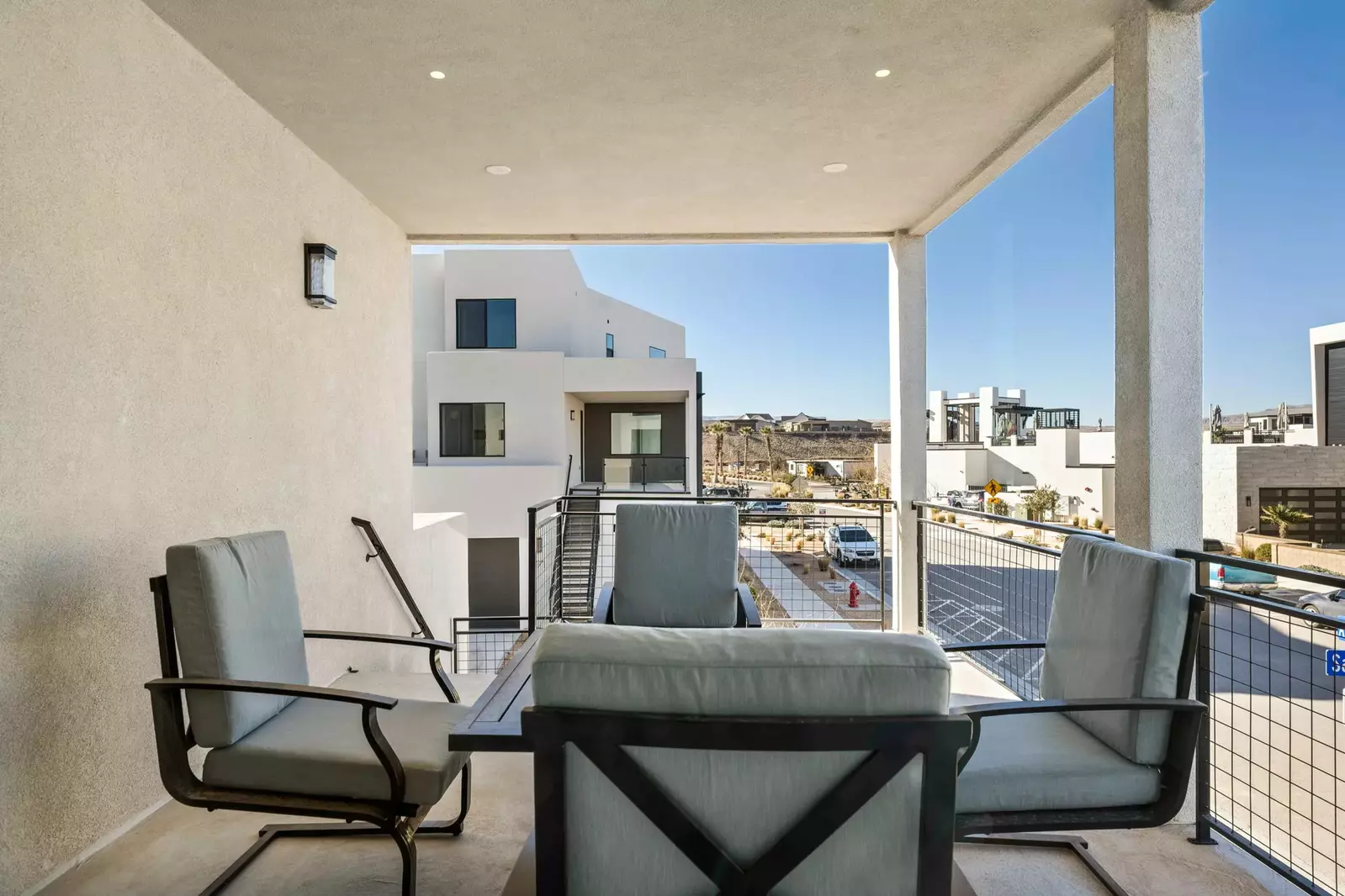 Covered Patio Seating