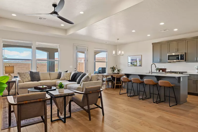 Living Room and Kitchen