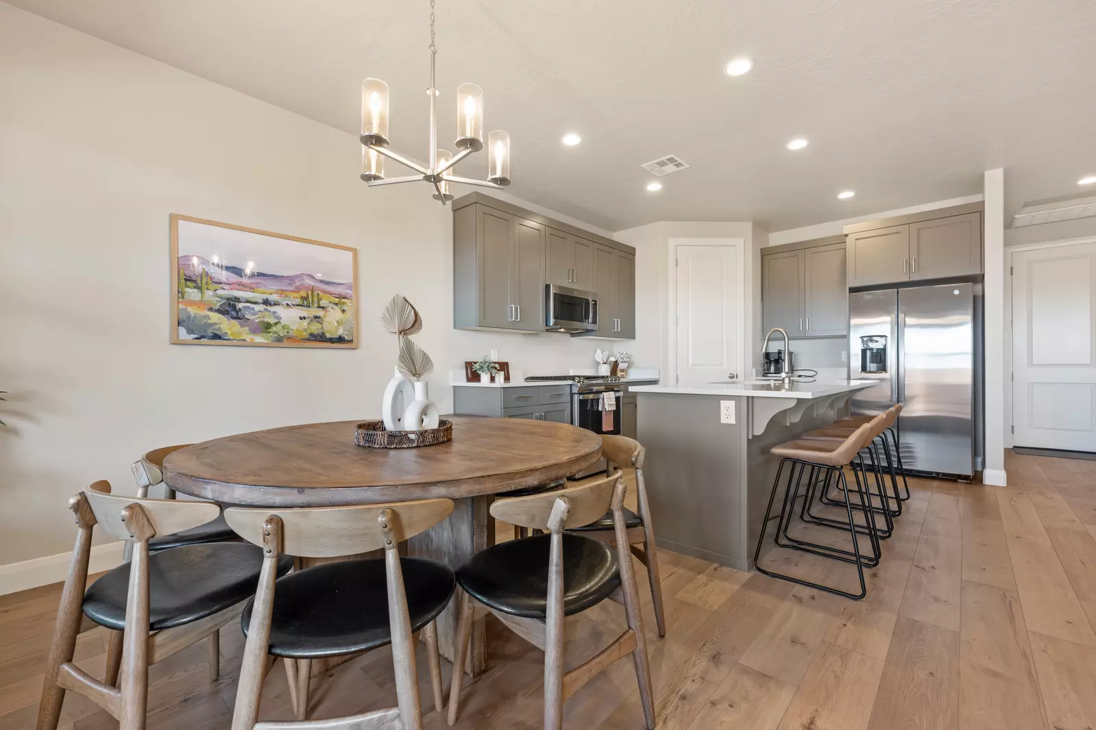 Dining Room and Kitchen