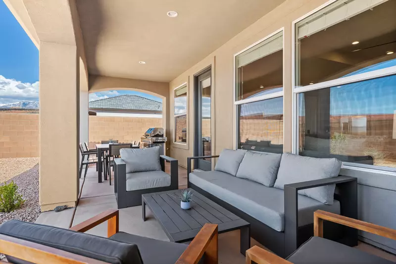 Patio, Hot Tub, and Grill