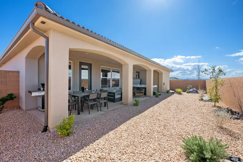 Patio, Hot Tub, and Grill