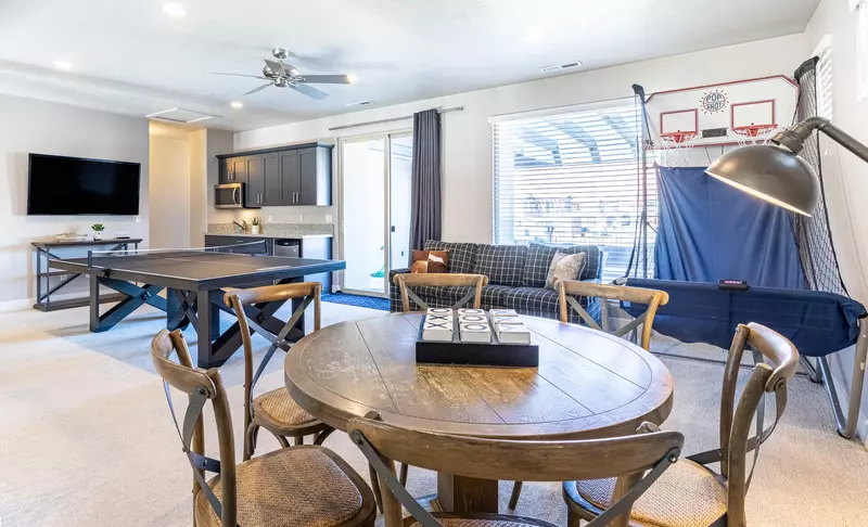 Game Table in Loft