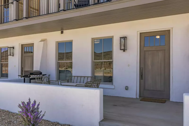 Front Door + BBQ Grill