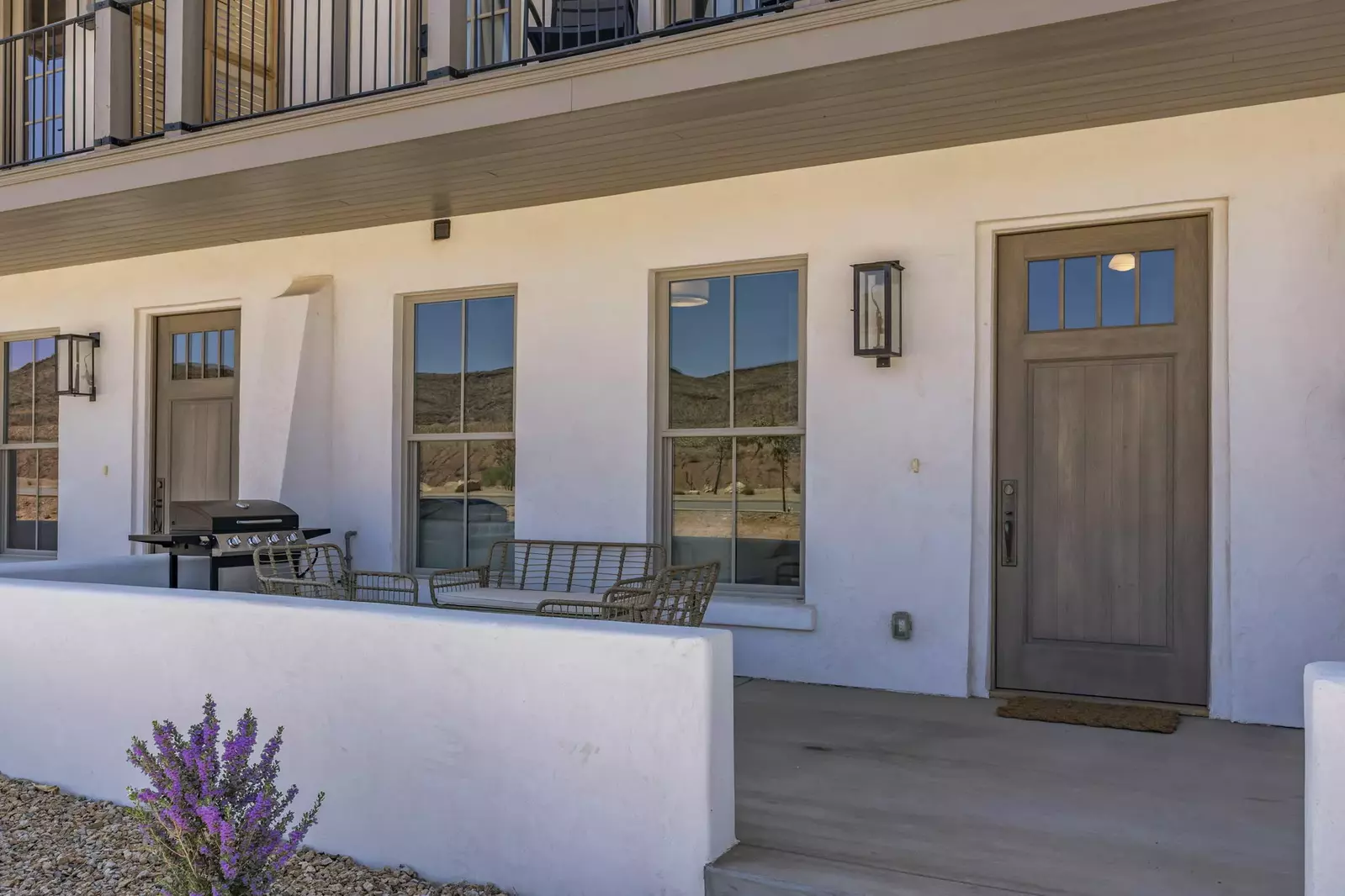 Front Door + BBQ Grill
