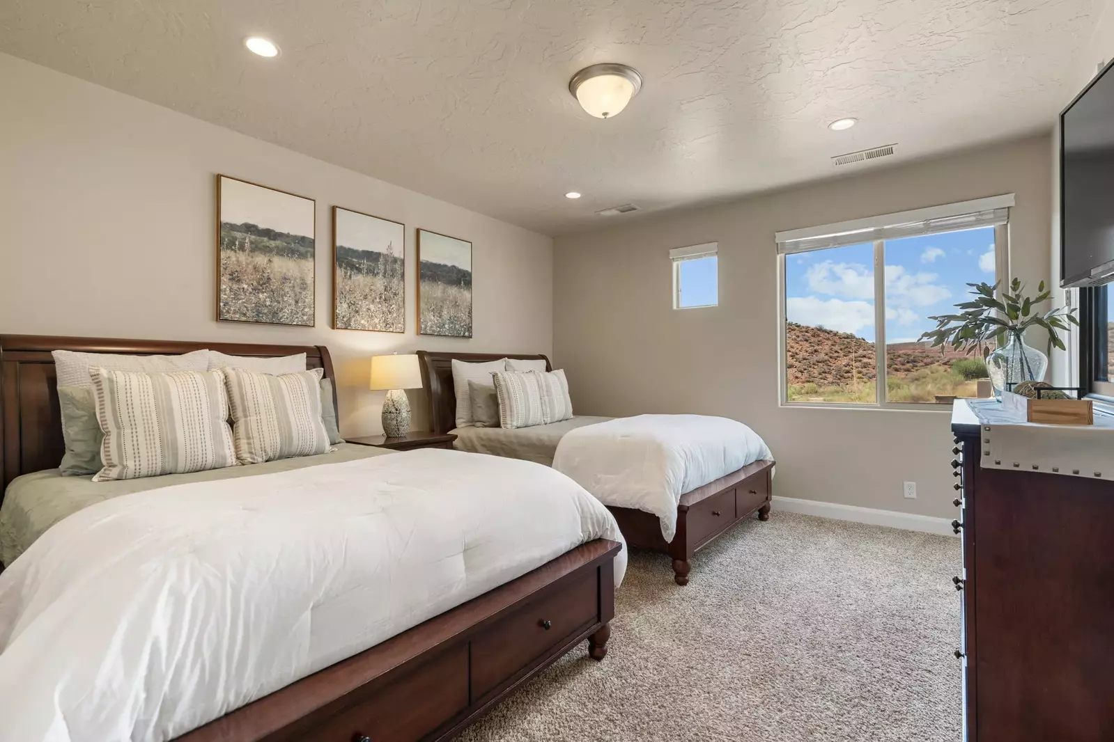 Double Queen Bedroom