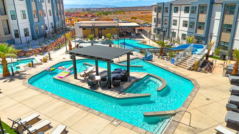 Terra Amenities, Waterslide, Lazy River, Pool