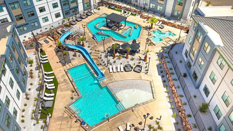 Terra Amenities, Waterslide, Lazy River, Pool