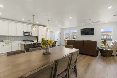 Fully Equipped Kitchen + Dining Table