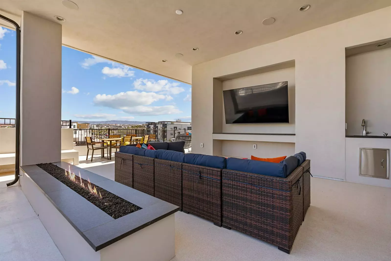 Upstairs Deck