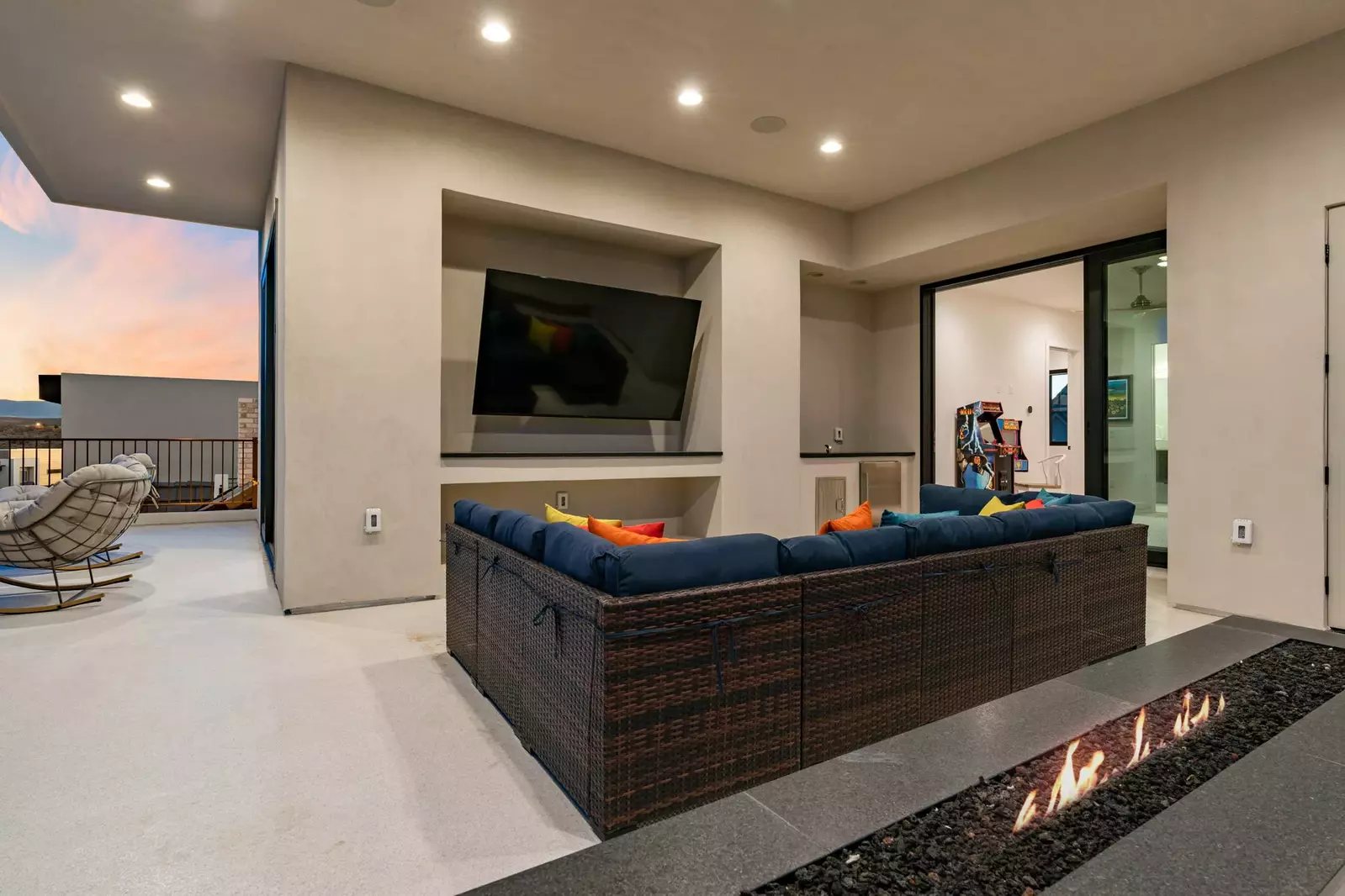 Upstairs Deck