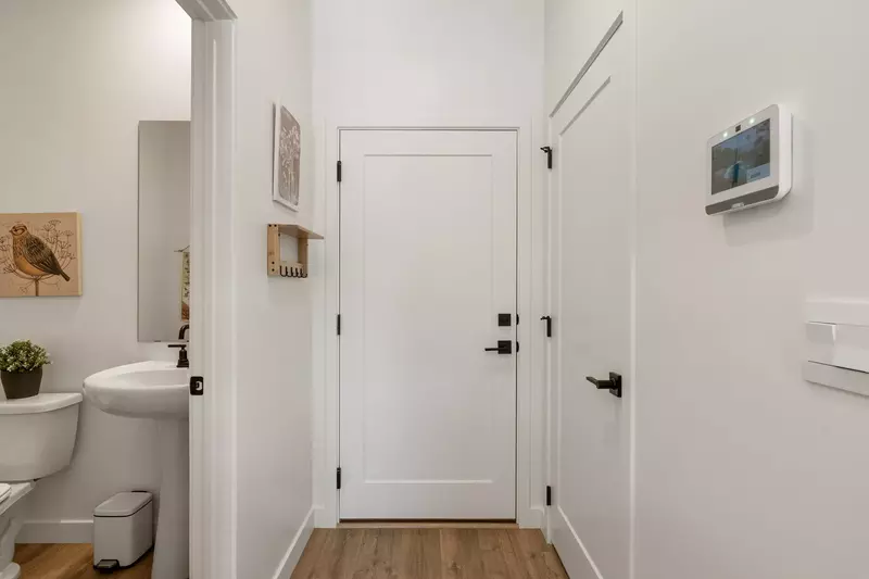 Half Bath + Hallway