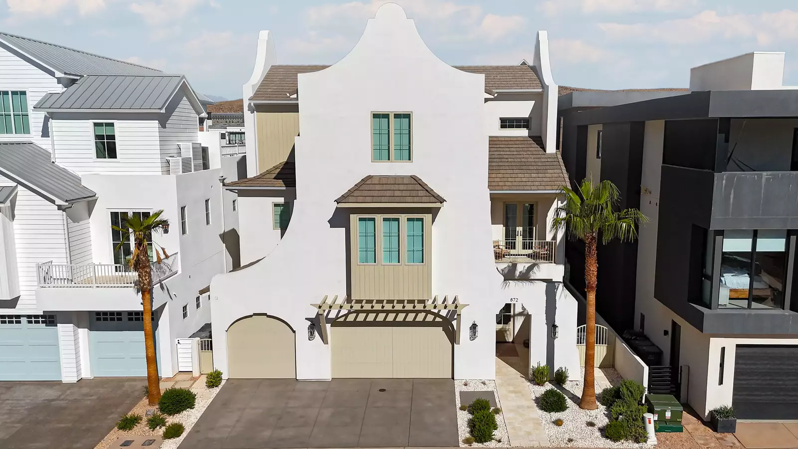 Front Of Unit  / 2 Car Garage