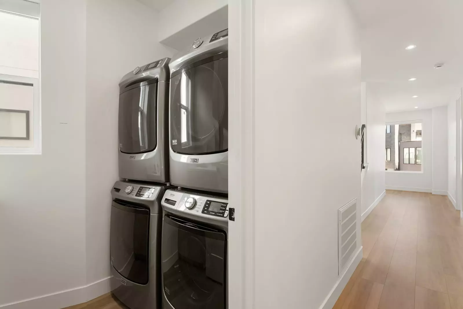 Double Washers + Dryers