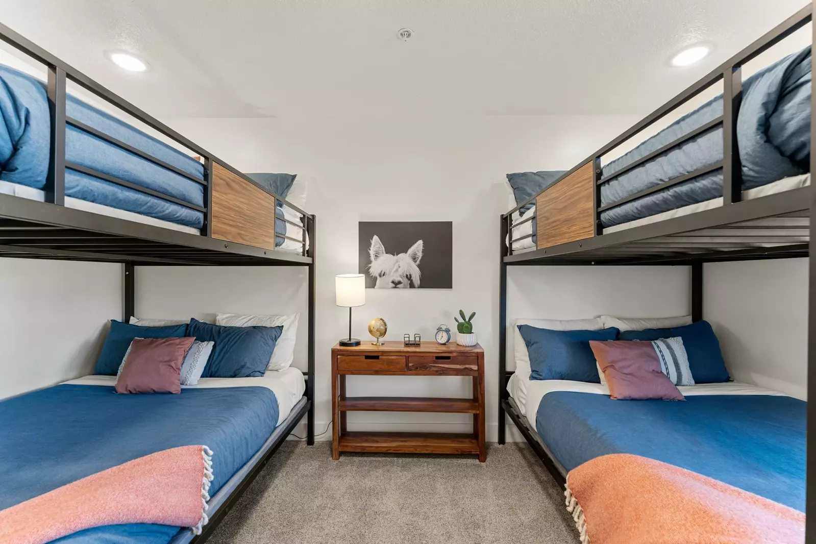 2 Double/Double Bunks