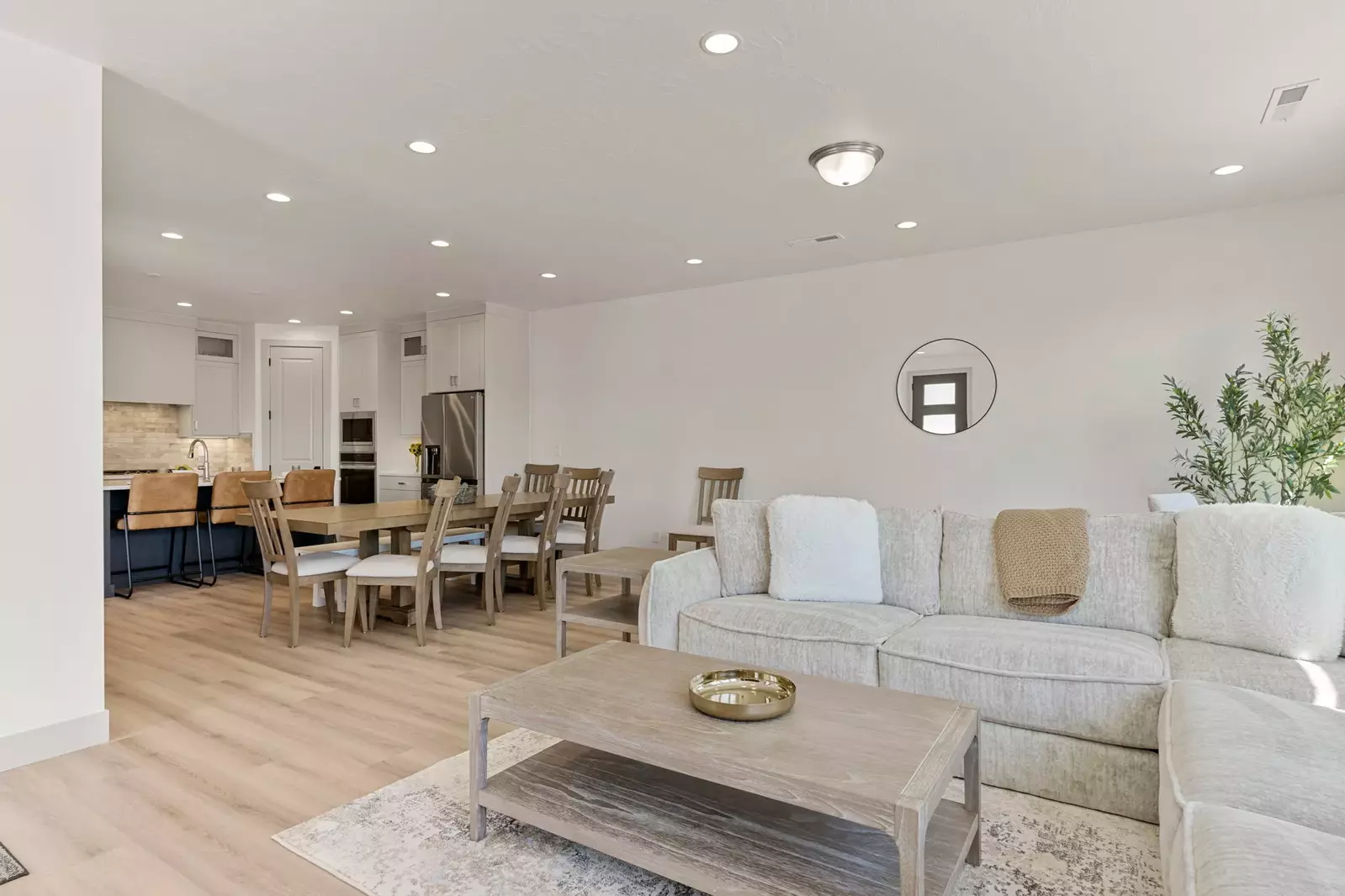 Living Room + Dining Room