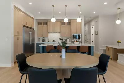 Dining Room + Fully Equipped Kitchen