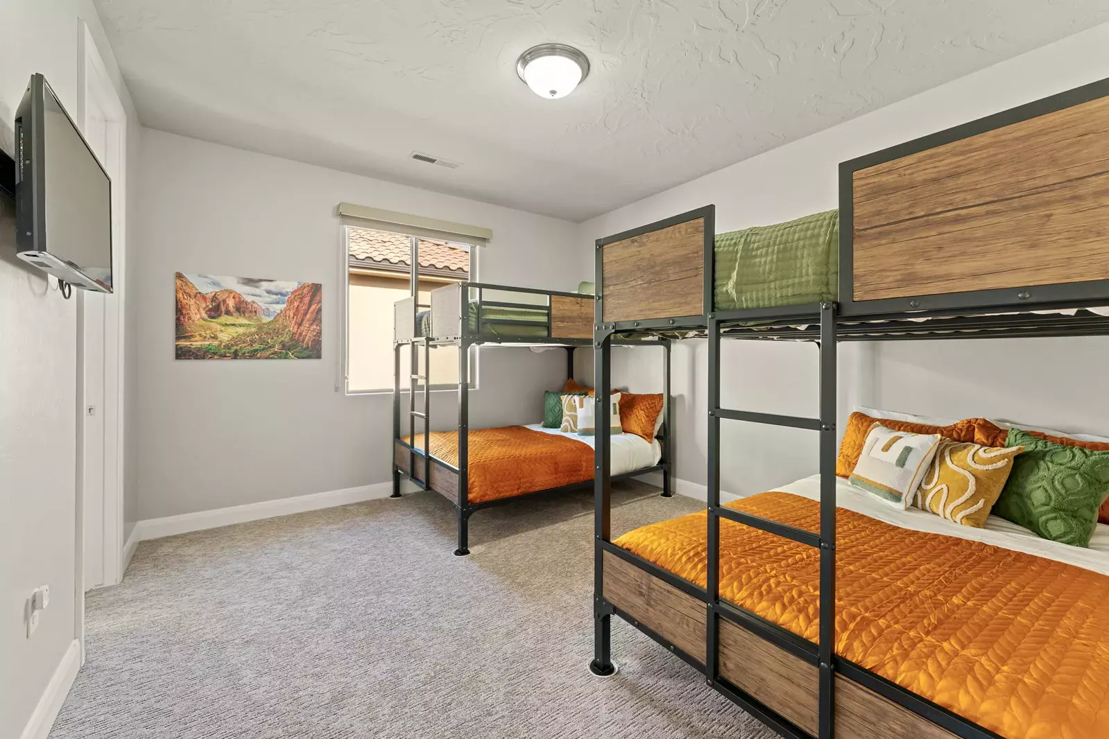 2 Double/Double Bunks