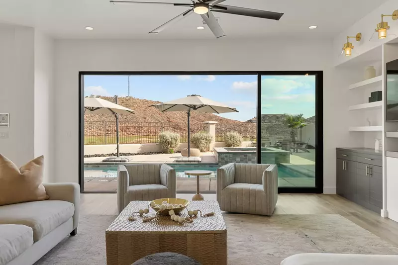 Seating Area and Outdoor View