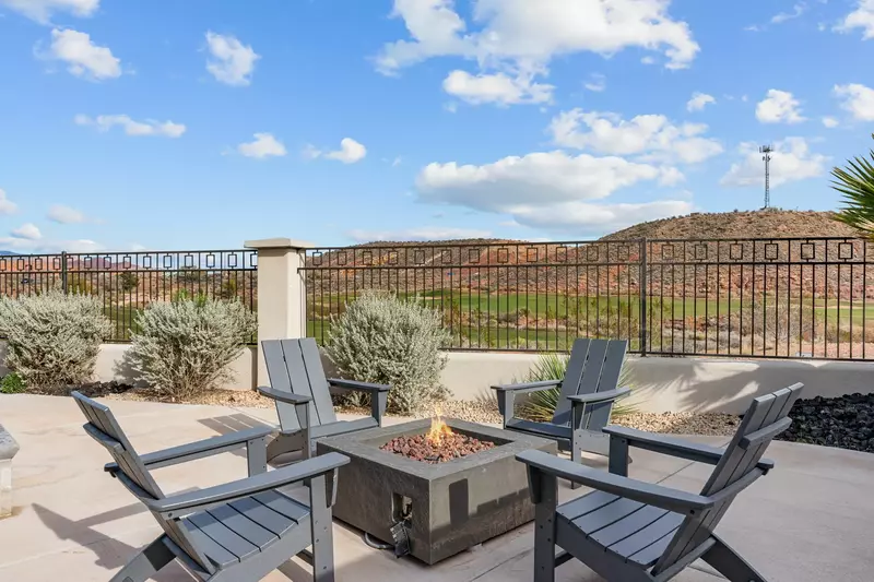 Fire Table + Outdoor Seating