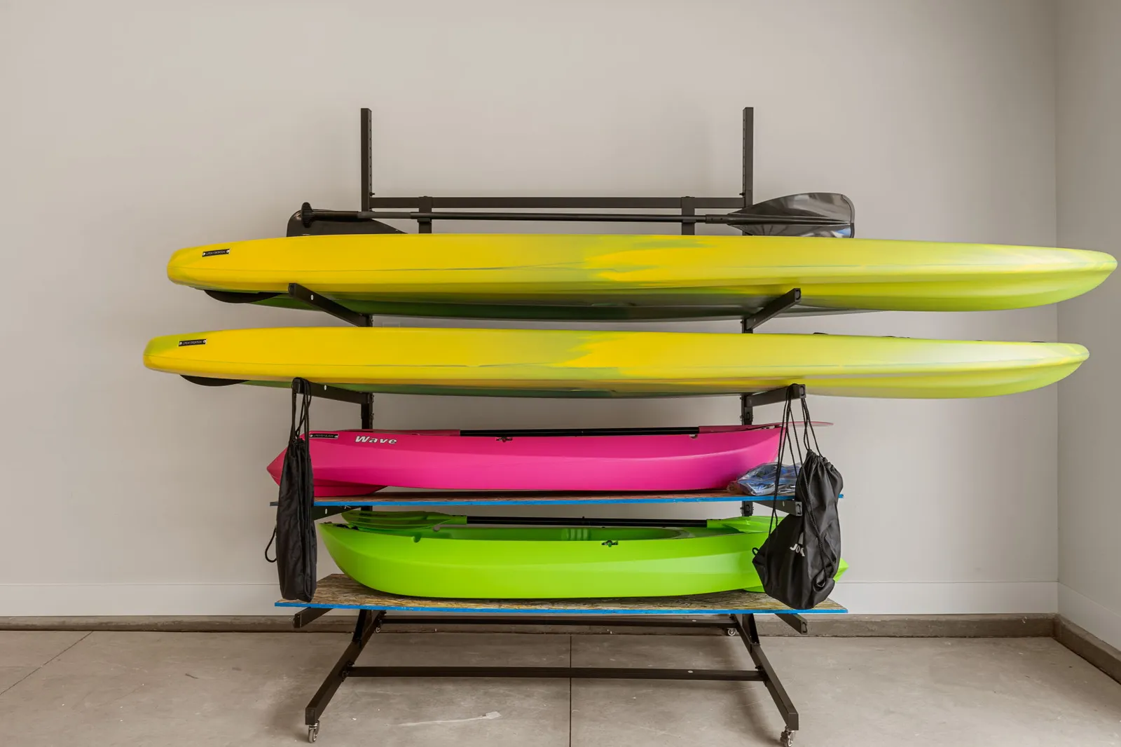 Paddleboards + Kayaks