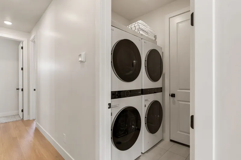Double Washer and Dryer