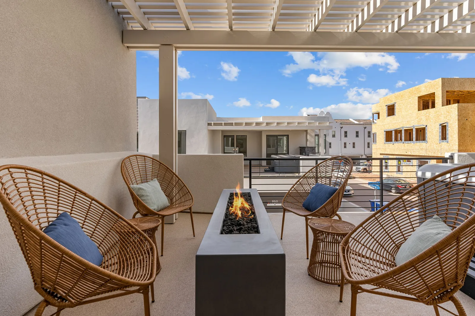 Fire Table + Seating