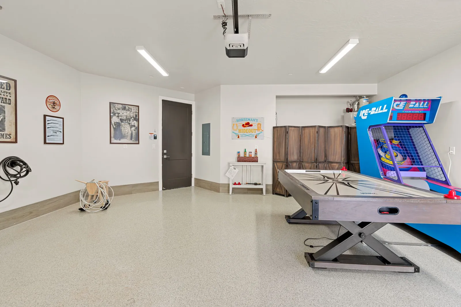 Garage Game Room
