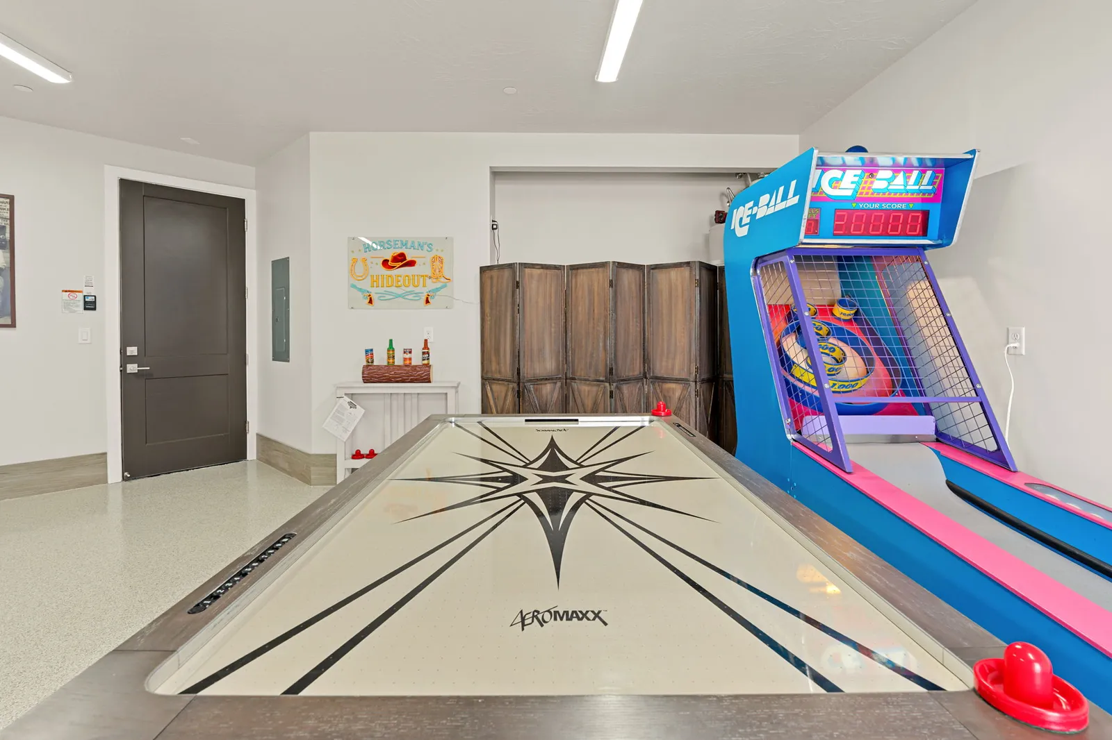 Air Hockey + Skeeball