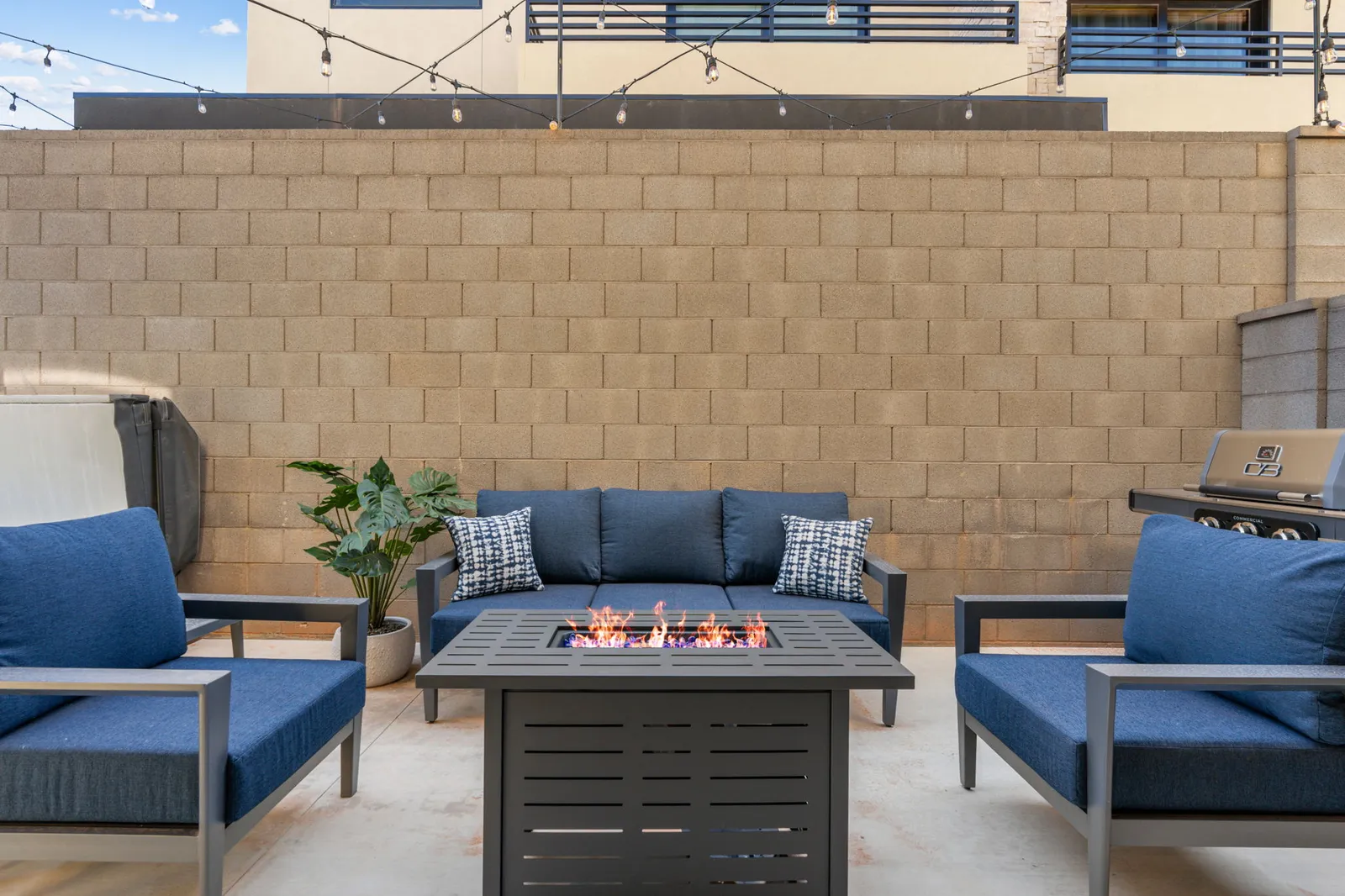 Firepit + Outdoor Seating