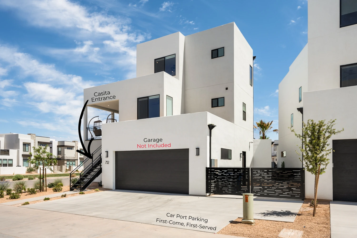 Casita Entrance
