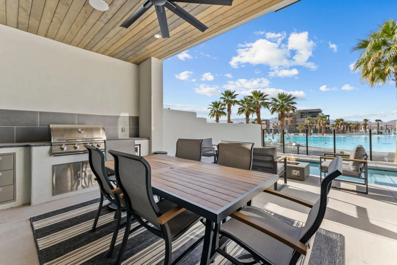 BBQ Grill + Outdoor Seating