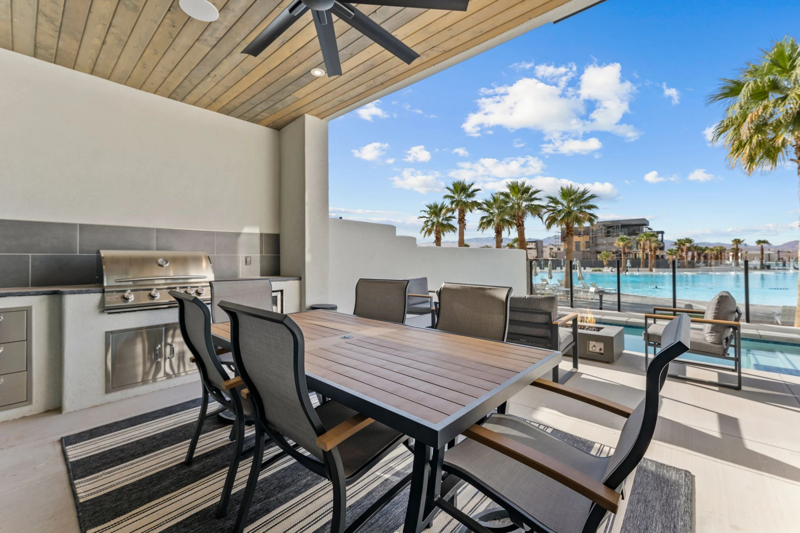 BBQ Grill + Outdoor Seating