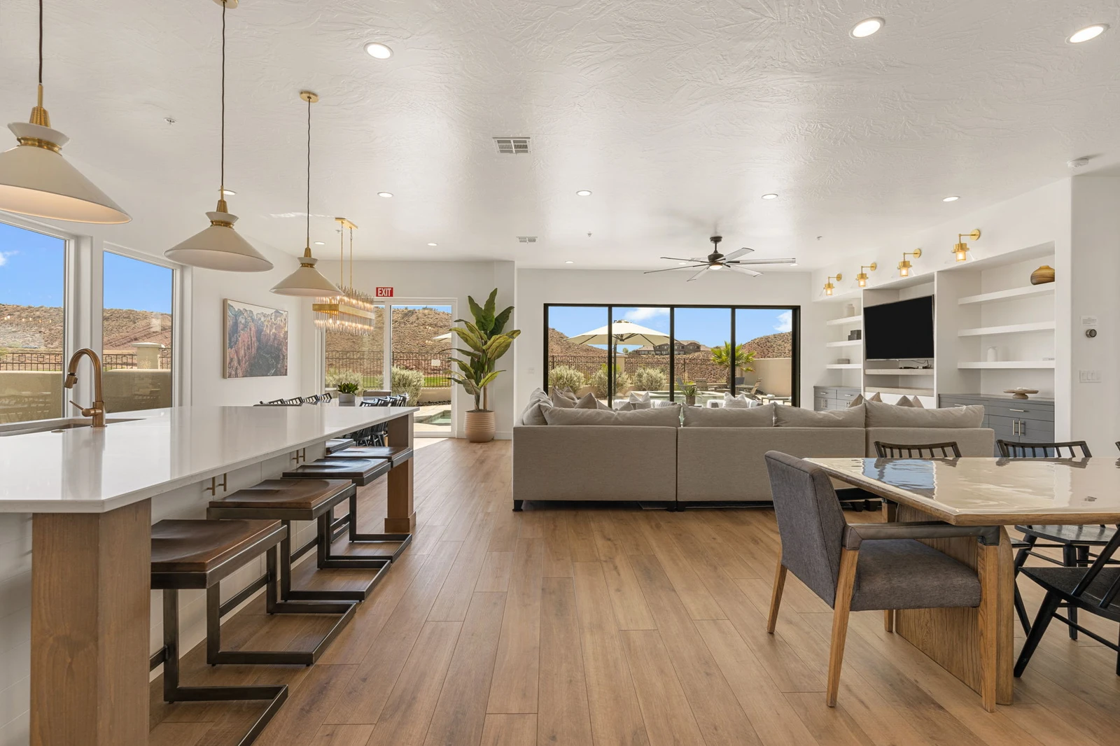 Spacious Living Room