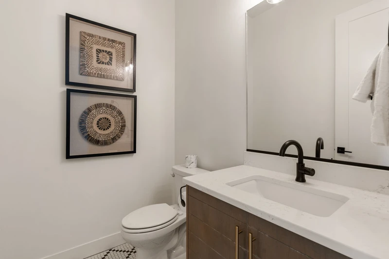 First Floor Half Bath