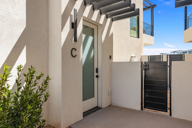 Unit C - Front Door 