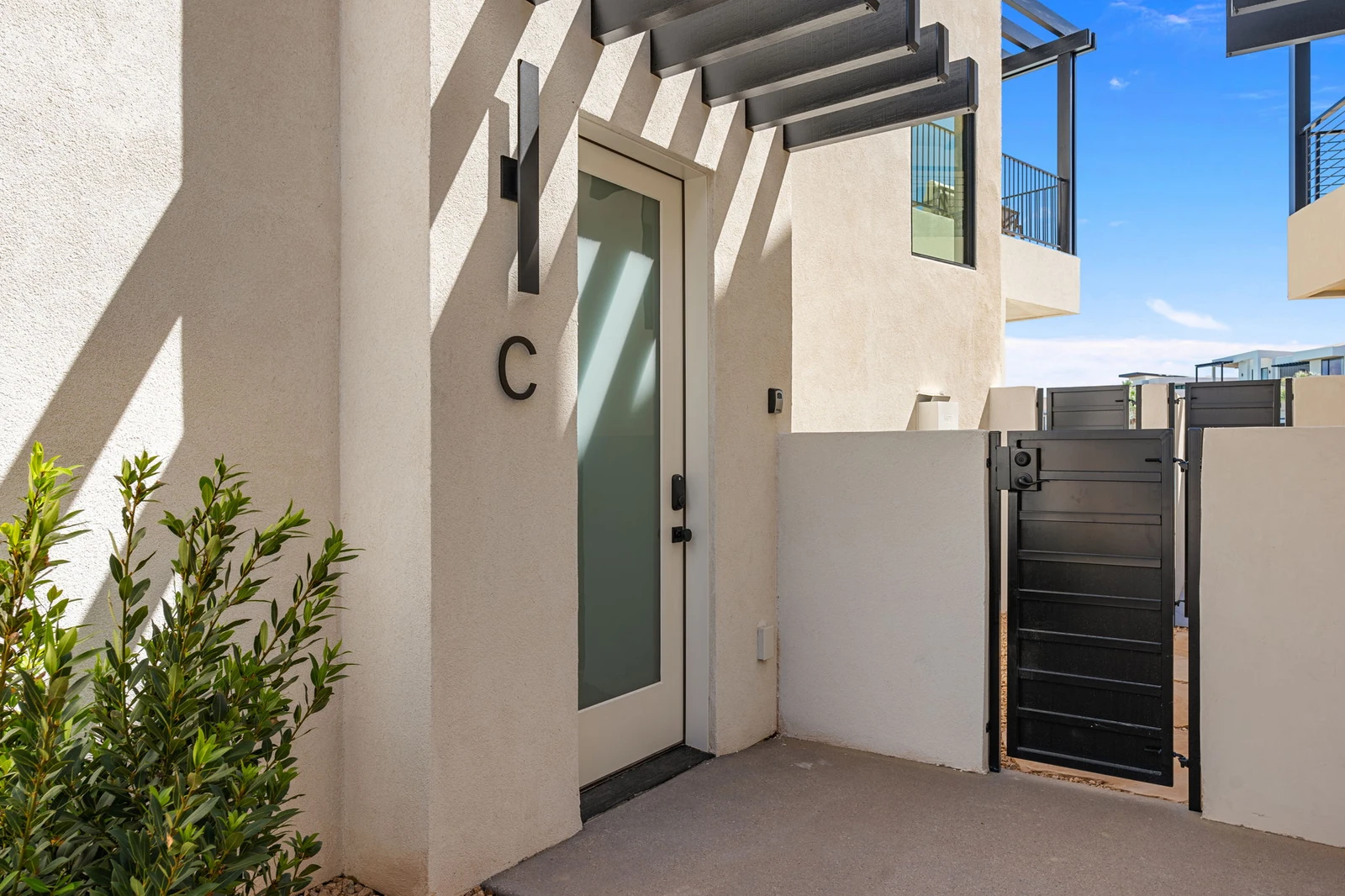 Unit C - Front Door 