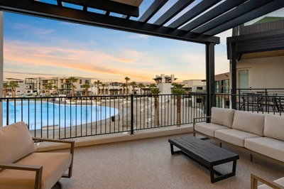 Unit B - Balcony