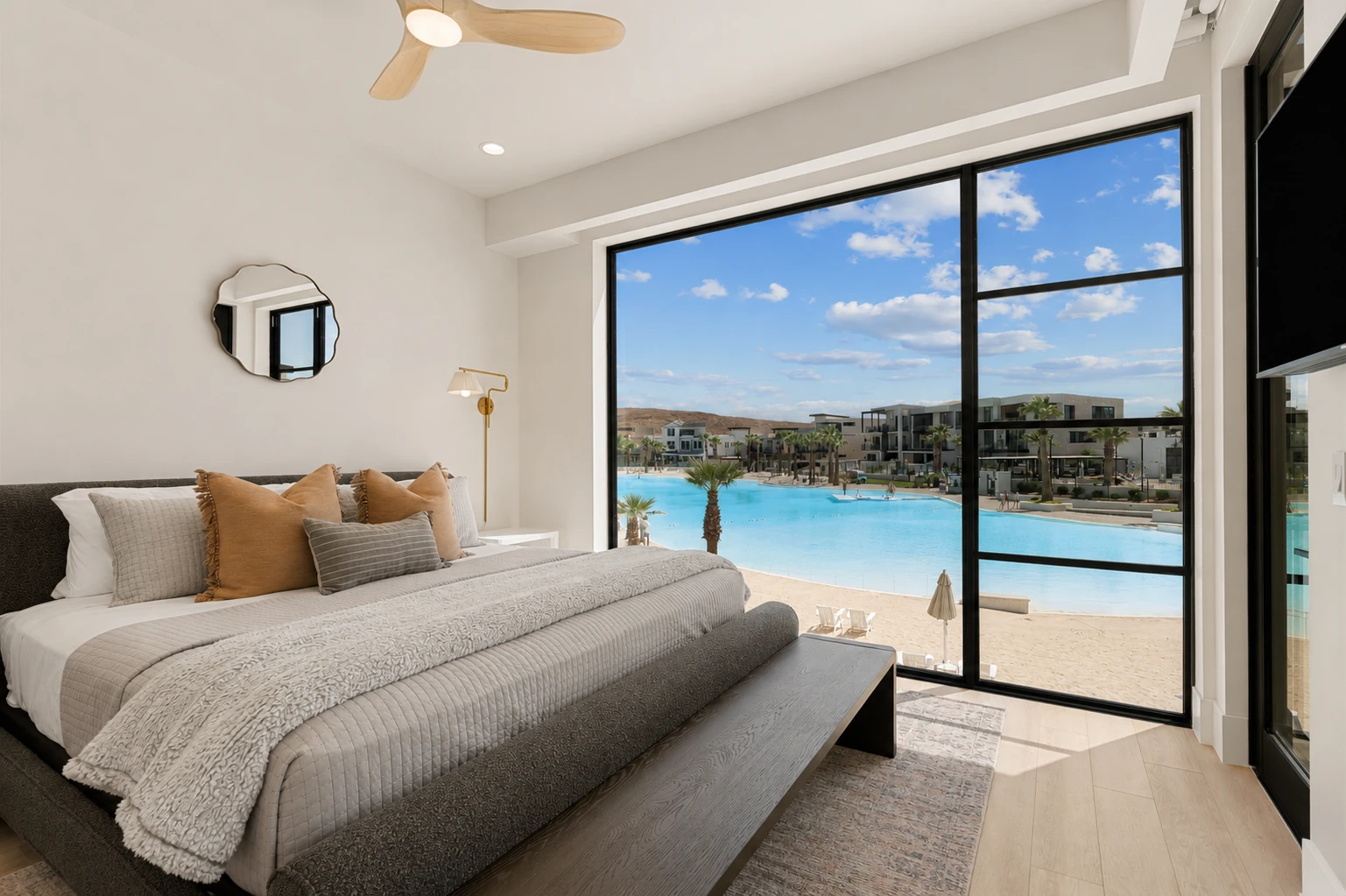 Unit B - King Bedroom