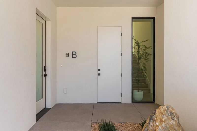 Unit B - Front Door