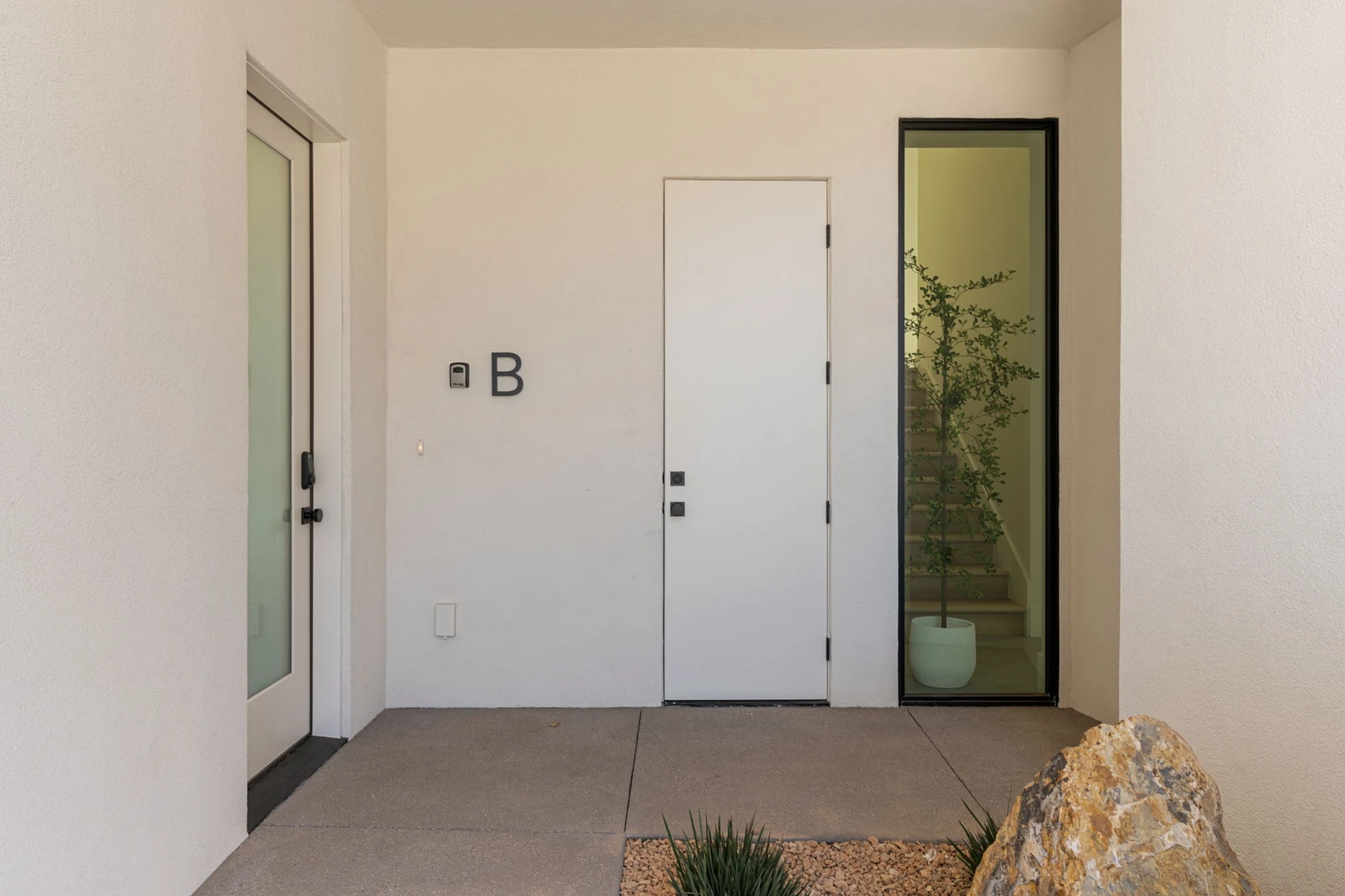 Unit B - Front Door