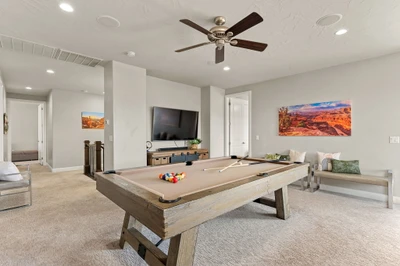 Upstairs Lounge + Pool Table