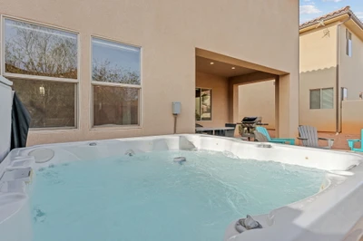Backyard Private Hot Tub