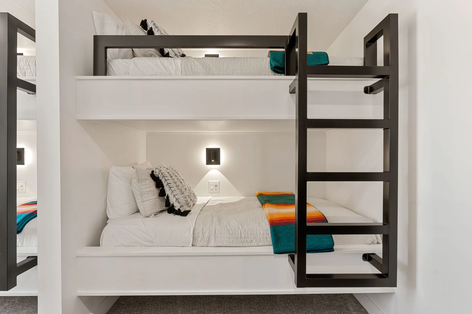 Double/Double Bunk + 2 Twin/Twin Bunks