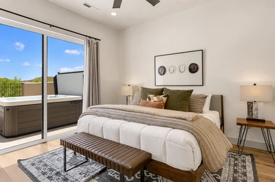 House 1 - King Bedroom