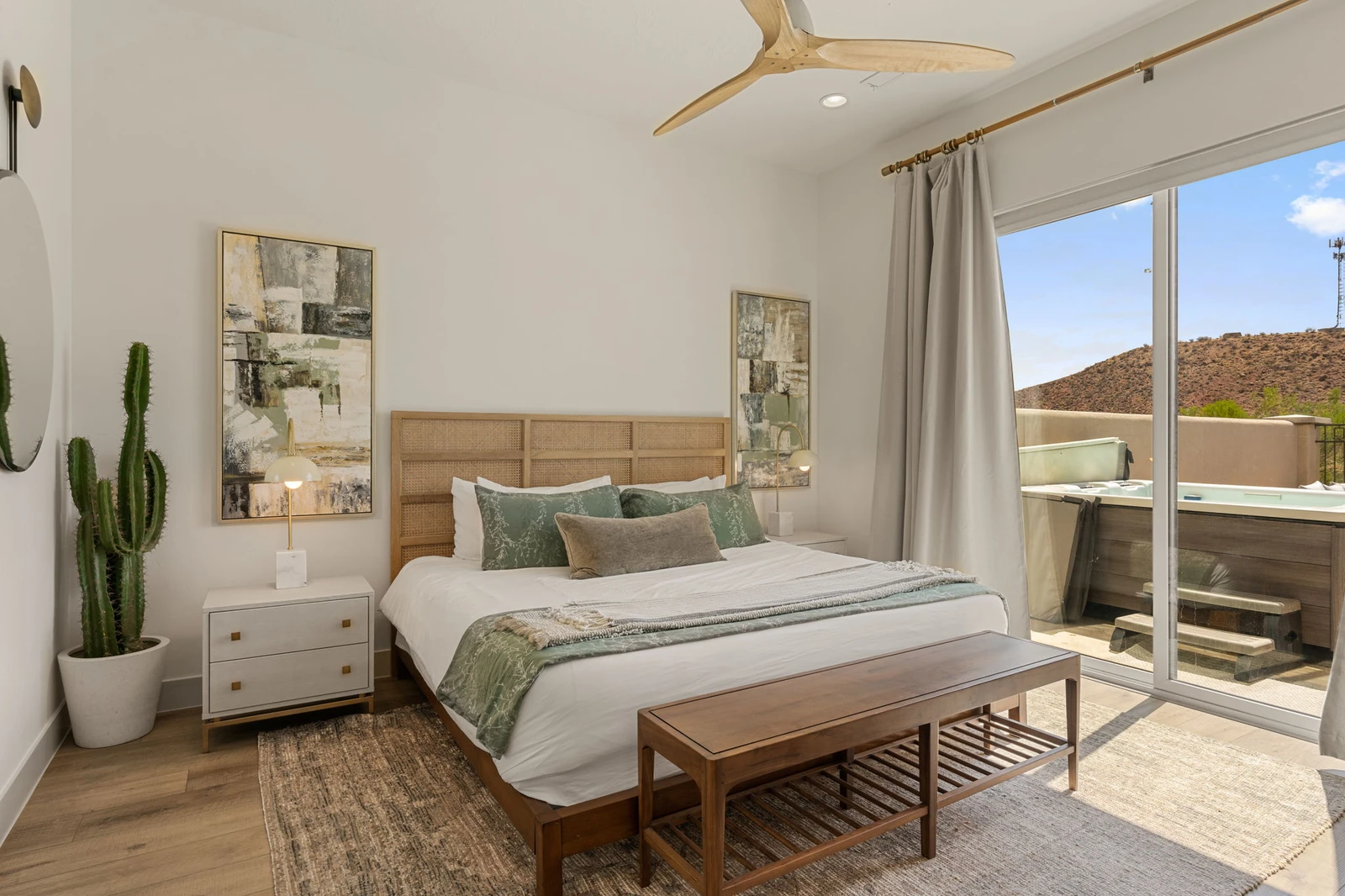House 2 - King Bedroom