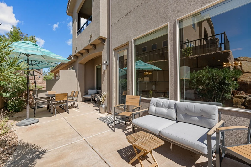Patio Seating Area