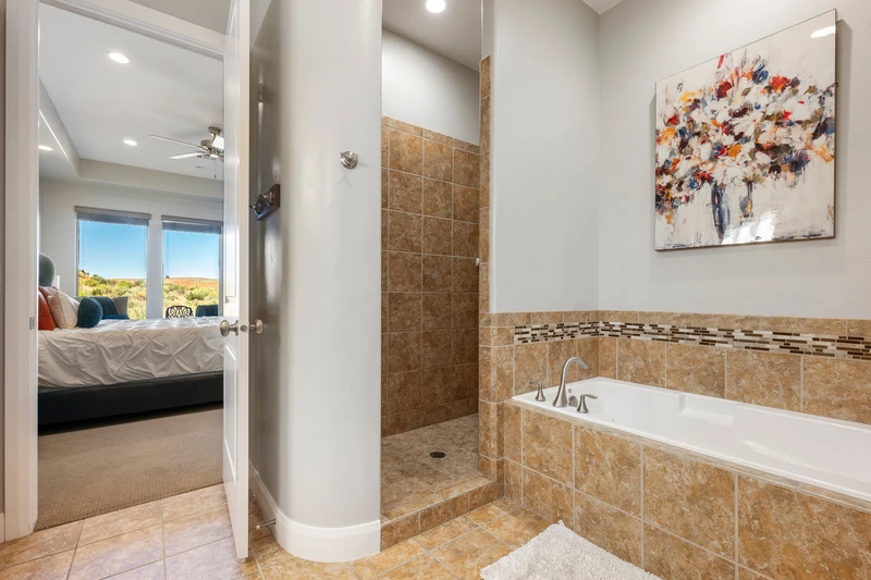 King Bedroom with Attached Bath